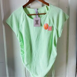 Savage X Fenty Mint Terry Cloth Top onesie